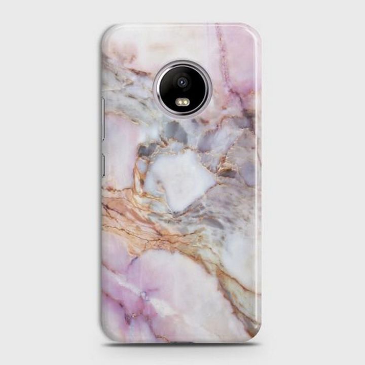 Motorola E4 Cover - SkinLee HQ Hard Case - Violet Sky Marble - SKINLEE-347-1-194-125