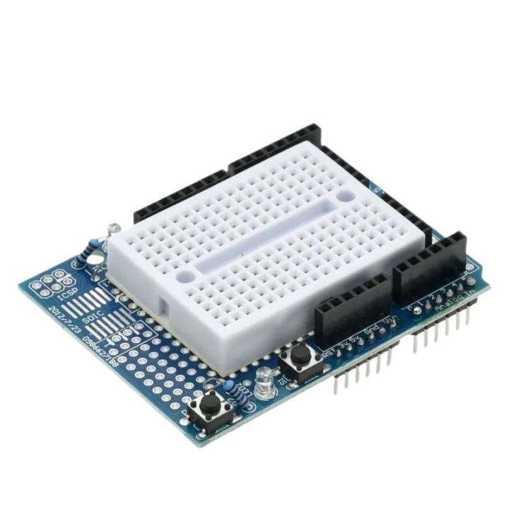 UNO Proto Shield Prototype Expansion Board With SYB-170 Mini Breadboard Based For Arduino UNO ProtoShield DIY HW-086