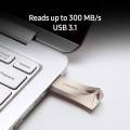Samsung USB  Flash drive 128 GB USB Metal Body High Speed Flash Memory Stick Pen Drive Metal Body Imported USB Samsung 3.1 Flash Drive Bar Plus Silver Colour. 