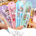 0.5mm Kawaii Labub Mechanical Pencil Set With Refill Leads Cute School Office Writing Pencils Stationery Gift. 