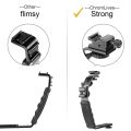 BRADOO- DK-21 Black Rubber Coated Eyecup Eyepiece with Camera L Bracket Mount Video Grip L-Bracket. 