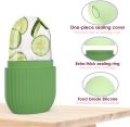 Silicone Cube Tray Shape Face Facial Ice Roller Massage Face Massage Roller Frozen Facial Reusable Ice Face Roller Skincare Tool. 