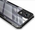 Infinix Note 11Pro Case ipaky Under protection Hybrid Armor Cover with Camera Protection (Transparent Black). 