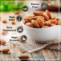 Wonderland Foods Raw California Almonds 1Kg Pouch Pack | Badam Giri | Nutritious & Delicious High in Fiber & Boost Immunity | Dry Fruits Real Nuts | Gluten Free. 