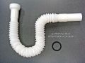 Flexible Waste Trap Plastic Pipe Connector for Basin Bath OR Kitchen Sink Waste (1-1/2  = 40 MM for Bath & Kitchen Sink). 