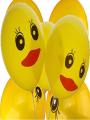 PACK OF 100 -18 Inch Tweety Face Pearl Shape Party & Decoration Balloons - Yellow. 