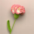 Hand-Knitted Crochet Carnation Flower Bouquet: Perfect Gift for Mum, Perfect for Weddings & Parties. 