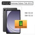 Samsung Galaxy Tab A9 Full Coverage Tempered Glass Screen Protector, 8.7 Inch, SM-X110/X115/X117. 