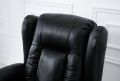 WILDSTONE - ROYAL SERIES ELECTRIC LIFTER RECLINER SOFA WITH HEAT & VIBRATION FUNTION. 