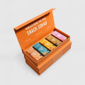 Be Good Energy Bar Gift Box | Chocolate Almond, Coconut Choco Chip, Cinnamon Almond, Crunchy Berry & Peanut Butter | 45g Each | Crunchy High Fiber Energy Bars. 