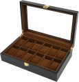 12 Slots Wrist Watch Box Watch Holder Storage Case Organizer High Quality PU Leather Watch Display Storage Box Smart Watch Display Box. 