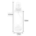 120 ML Empty Plastic Spray Bottles. Refillable & Reusable Bottles for Essential Oils, Perfumes, Cleaning Product, Travel, Makeup. Transparent Plastic Portable Spray Bottles.. 