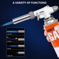 Kitchen Culinary Torch, Professional Torch Kitchen Blow Lighter Adjustable Flame with Reverse Use for Creme Brulee, Searing, Baking, BBQ (Butan Gas Not Included). 