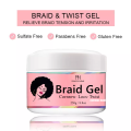 250g Hair Control Pomade Styling Braiding Cream for Lock and Twist Cornrow Tames Frizz Edges Wax Braid Gel Hair Styling Products. 