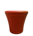 Plastic Flower Pot | Premium Quality HDPE Plastic |18 Inch Gamla | for Balcony, Office, Terrace, Lawn, Garden & Home Decor | Brown Color | Without Plant |. 