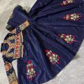 New Designer Heavy Embroidered Koti Maxi (Separate Coaty). 