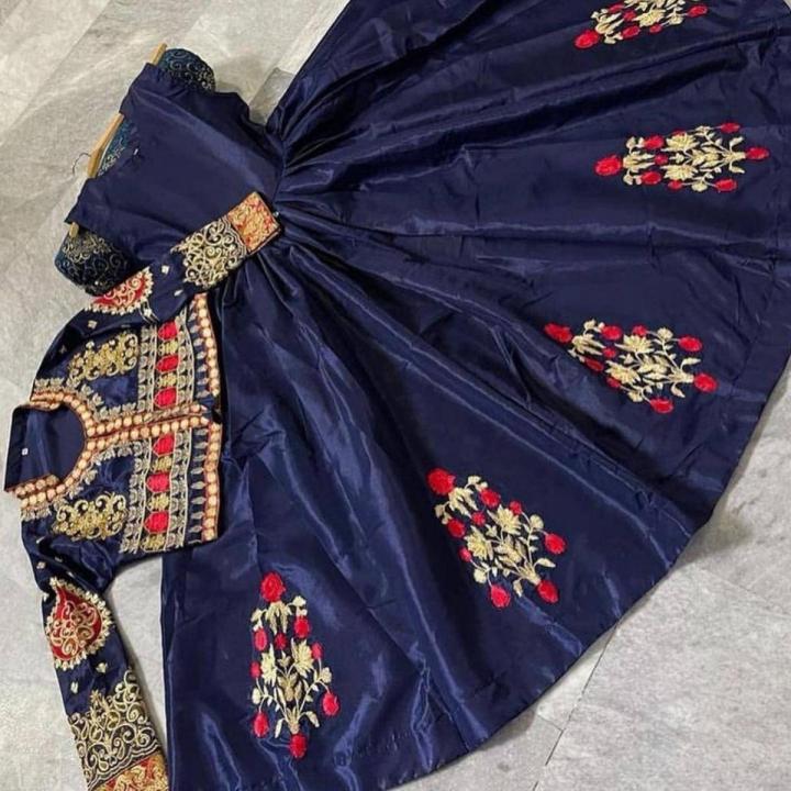 New Designer Heavy Embroidered Koti Maxi (Separate Coaty)