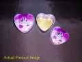1 Piece - Accessories Mini Storage Box - Heart Shaped Gift Box (We Got Married) Small Steel Box. 