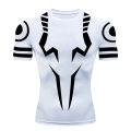 Anime Jujutsu Kaisen 3D Print Compression Shirts for Men Gym Workout Fitness Undershirt Athletic Quick Dry T-Shirt Tees Tops. 