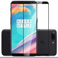 6D Gorilla Full Glue Tempered Glass Screen Protector for OnePlus 5T - Edge-to-Edge, Black. 