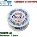 Solder Wire Soft Flux 0.8mm 50g Conticore Soldering Wire Roll. 