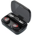 M10 TWS Bluetooth Air buds 3500mAh Power Bank Wireless Earphones with Microphone 9D Stereo Sports Waterproof Earbuds. 