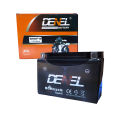 DENEL Motorcycle Dry Battery Heavy Duty 9Ah/12V For Super Bikes, Heavy Bikes Model 6MF9. 