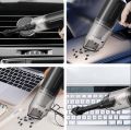 Miss Beauty 3 in 1 Mini Car Vacuum Cleaner & Air Blower Cordless Handheld Auto Vacuum Cleaner for Car Home Multi Purpose. 