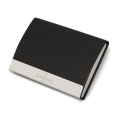 Sheaffer Gift Collection 100 – 9338 Glossy Black Ballpoint Pen with Chrome Trims and Business Card Holder. 