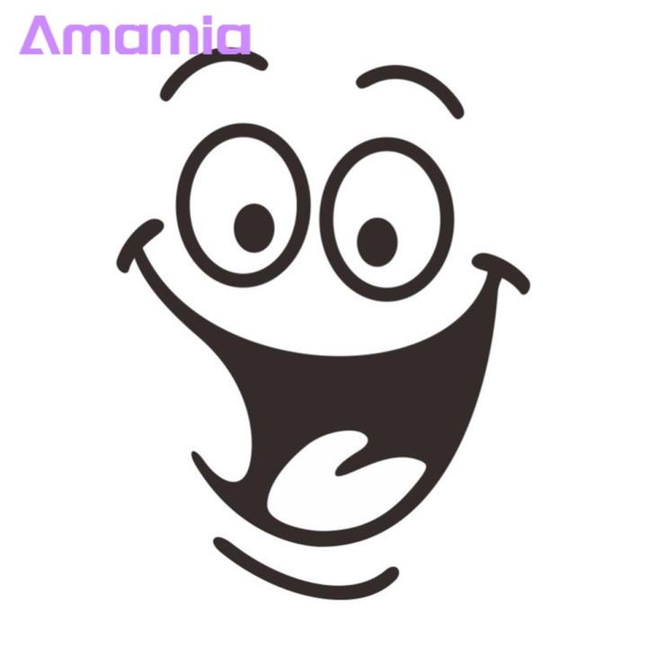 Amamia Toilet Sticker Waterproof Bathroom Toilet Seat Art Wall Sticker Home Decor