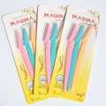 Eyebrow Razor 3 Pack, Eyebrow Face Hair Removal Razors Trimmer Shaper Shaver. 