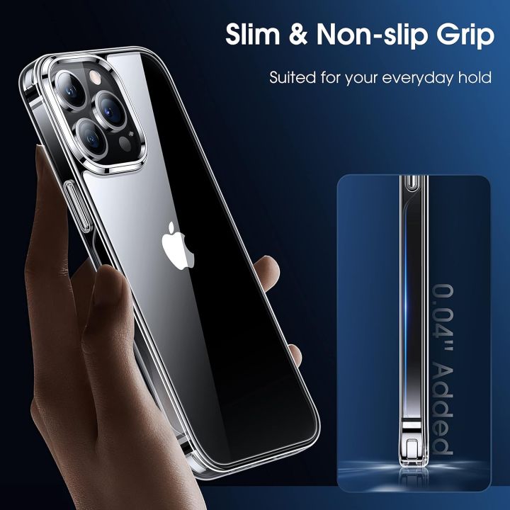 Transparent%20Silicone%20Case%20For%20iPhone%2012%20Pro%20Max,%2013%20Pro%20Max,%2014%20Plus,%2014%20Clear%20Soft%20Transparent%20Silicon%20Cover%20With%20bumper%20Without%20Camera%20Protection%20-%20Image%202