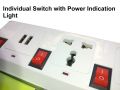 High Quality Extension Board multi plugs option With Multipurpose Extension Board With @ power Ports & 2 USB Charging Ports. 