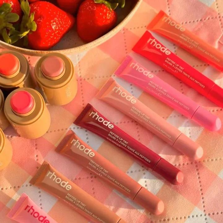 Rhode Lip Care Series Tinted Lip Balm Lasting Moisturizing Blushes