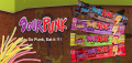 Sour Punk Candy Stick Variety Pack of 4 Flavors (Cola, Apple, Blueberry & Strawberry), 20gm Each. 