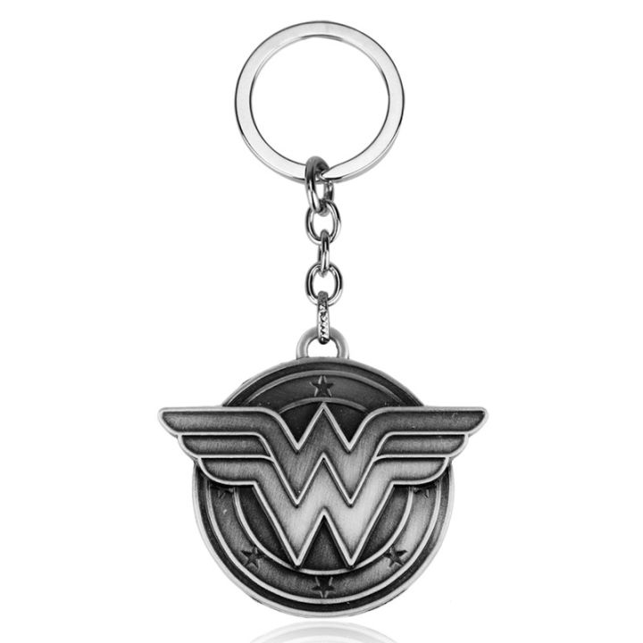 【Topnotch Store】Wonder Woman Key Chain DC Comics Jewelry Keyring Car Holder