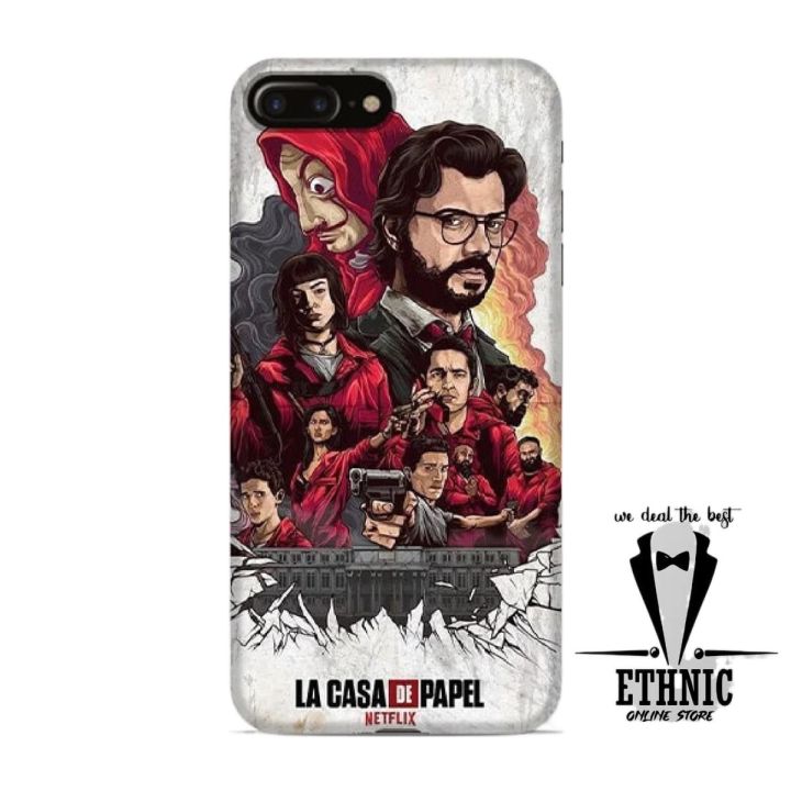 MONEY HEIST back cover Premium Printed Mobile Case For All Mobile Models....