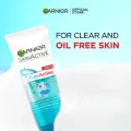 Garnier Skin Active Pure Active 3-in-1 Wash + Scrub +Mask, For Oily Skin, 100ml - Dissolve Dirt and Impurities. 