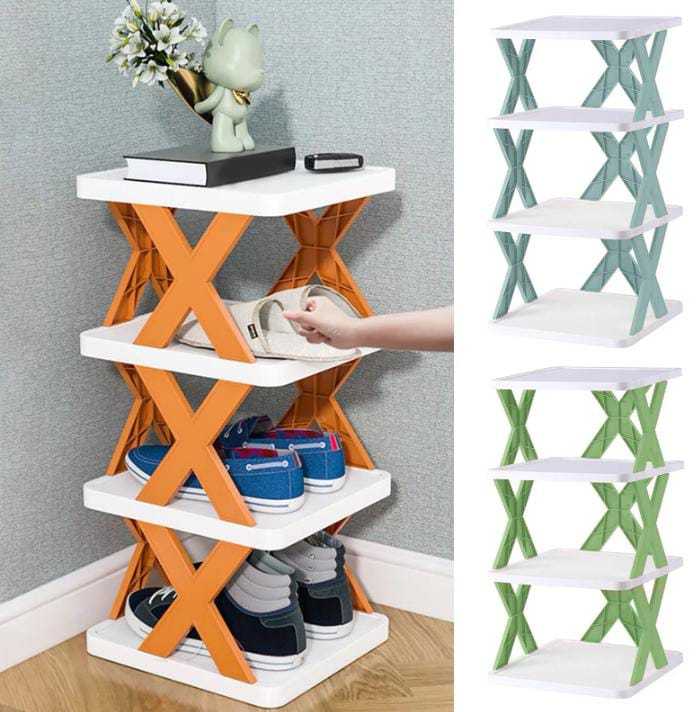 4,5,6%20Layer%20Shoe%20Rack%20Multifunctional%20Book%20Rack%20Accessories%20Rack%20for%20Home%20and%20Office%20Durable%20Non%20Breakable%20Shoe%20Organizer%20Stainless%20Steel%20Layer%20Shoe%20Rack%20Easy%20Assembly%20(Randomly%20Color)%20-%20Image%209