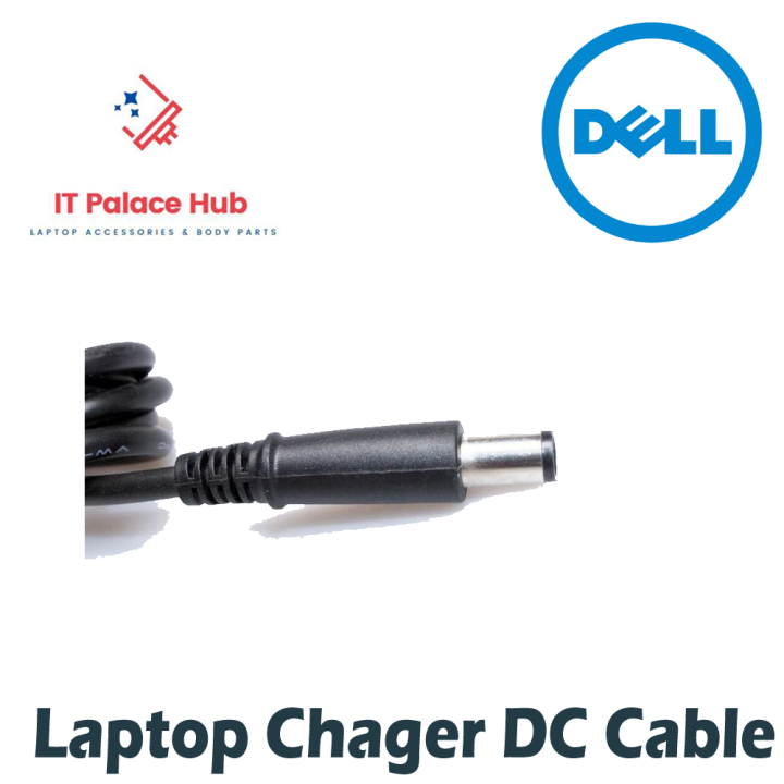 7.4mm*5.0mm Laptop Dell DC cable with pin inside DC Power Charger Plug Cable for Laptop adapter charger DC connector