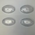 White Cover Indicator For 125 (Original quality)4 Indicator Cover White For Bike. 