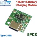 5PCS 5V Type-C/Micro USB 1A 18650 Lithium Battery Charging Board Charger Module. 