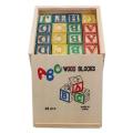 ABC/123 WOOD BLOCKS (LARGE) – 48 PCS/AND 27PCS  Blocks Available So before Buying Choose Your Product. 
