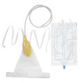 Men Urinal Male Urination Device Funnel Urine Bag for Elderly Bedridden Patient 1000ml. 