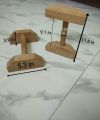 Wooden Parallettes | Push Up Stand & Exercise Bars for Calisthenics | Premium Parallettes for Home Workout & Gym. 