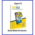 Oppo F5 Back Matte Protector Soft Skin Sheet Soft Film Protection. 