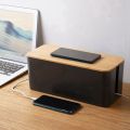 Cable Storage Box Socket Organizer Cable Tidy Storage Box-F. 