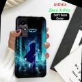 Infinix Zero X Pro Pouch Cover The Joker - Soft Case Cover. 