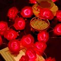 Mini Golden Flowers Fairy Light For Home & Room & For Anniversary & Birthday Decoration. 