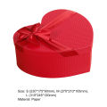Gift Box with Bowknot Multi-Purpose Paper Flowers Heads Packaging Box for Birthday. 